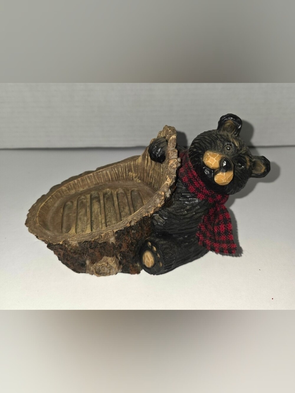 Northwood Bears Collection Soap Dish Bathroom Kitchen Country Rustic Cabin Bear